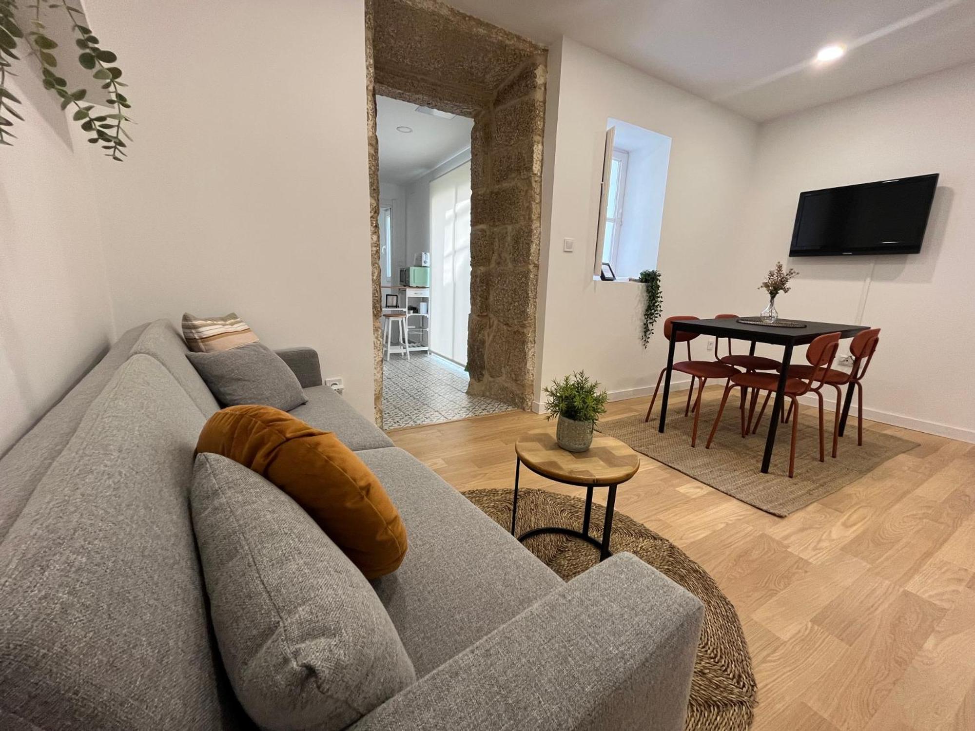 Fogar Maio - Apartamento En Casco Historico Ourense Esterno foto